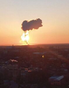 Kiev ataca la mayor base de bombarderos atómicos rusos