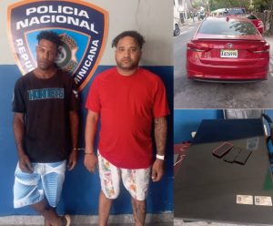 Apresan dos sujetos de Santiago tras robar televisor en cabaña