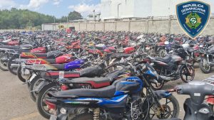 PN  retiene más de 1,500 motocicletas