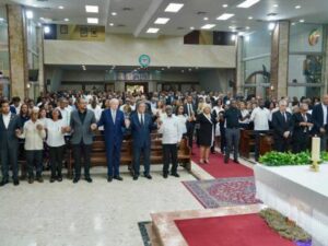 Fuerza del Pueblo realiza misa por las víctimas del Jet Set