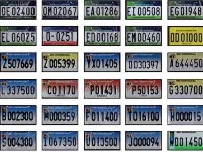 Placas de RD: proyecto de ley para elementos de cada provincia