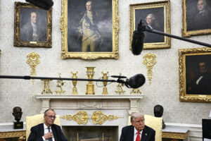 Merz sale ileso de la Casa Blanca: elogios de Trump y ninguna fricción