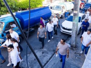 Omar Fernández pide alternativas para garantizar agua a capitaleños