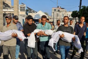 Más de 90 muertos en Gaza en la última escalada de ataques israelíes contra zonas civiles