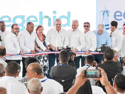 Inauguración carreteras La Vega y Santiago por presidente Abinader